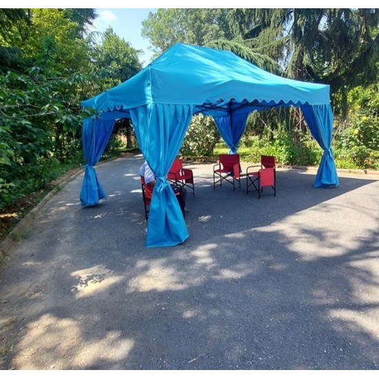 3x4.5 m bahçe garden serisi 40 lık demir