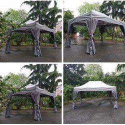 3x4.5 m bahçe garden serisi 40 lık demir