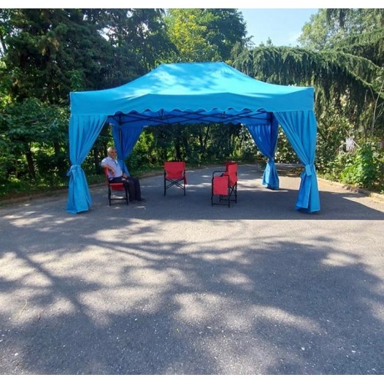 3x4.5 m bahçe garden serisi 40 lık demir