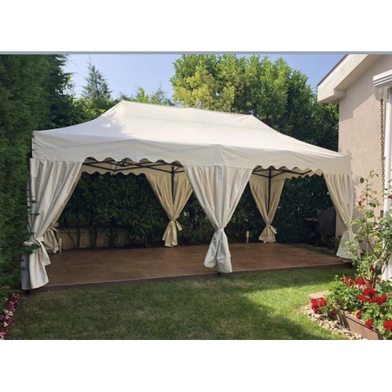 3x6 m bahçe garden serisi 40 lık demir