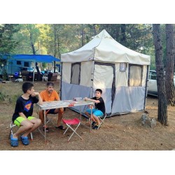 Bagaja sığan 100 cm özel kamp çadırı 3x3