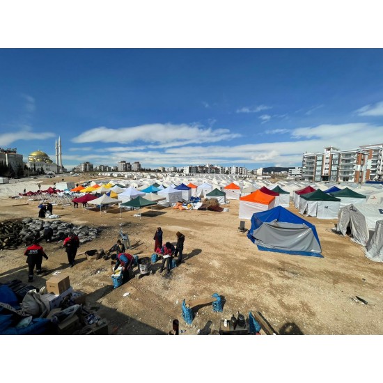 Deprem çadırı-afet çadırı-acil durum çadırı