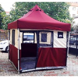 Bagaja sığan 100 cm özel kamp çadırı 2.5x2.5 m