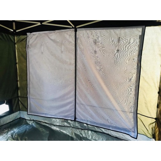 40 lık Demir Profil  3X3 M Kamp Çadırı