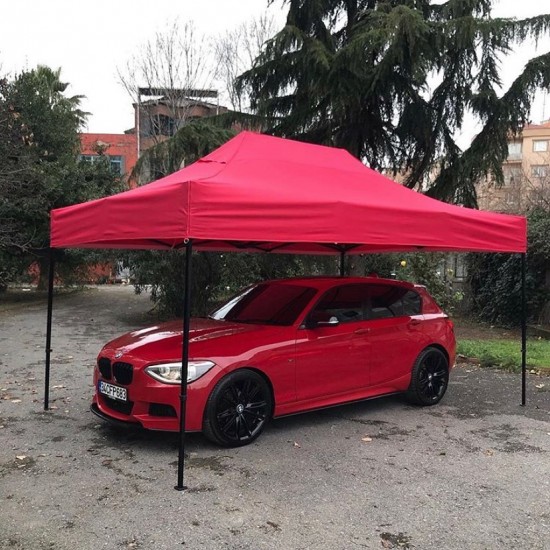 40 lık Demir Profil  3X4.5 M Gazebo çadır